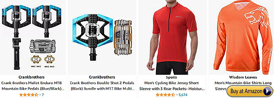 mountain bike tools and apparel